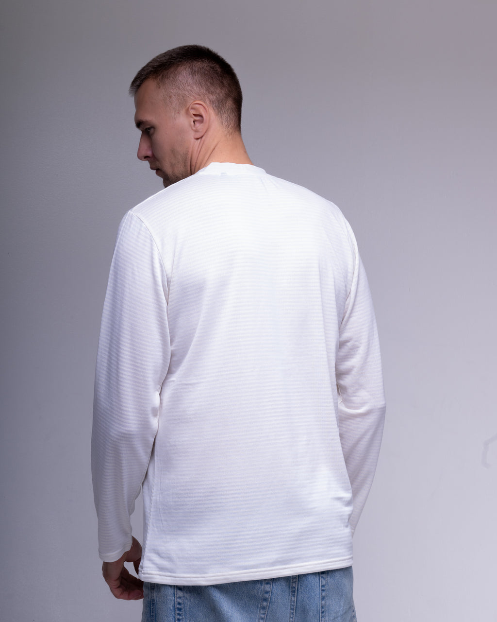 Polartec Power Wool Thermal Long Sleeve T-Shirt – Off-White