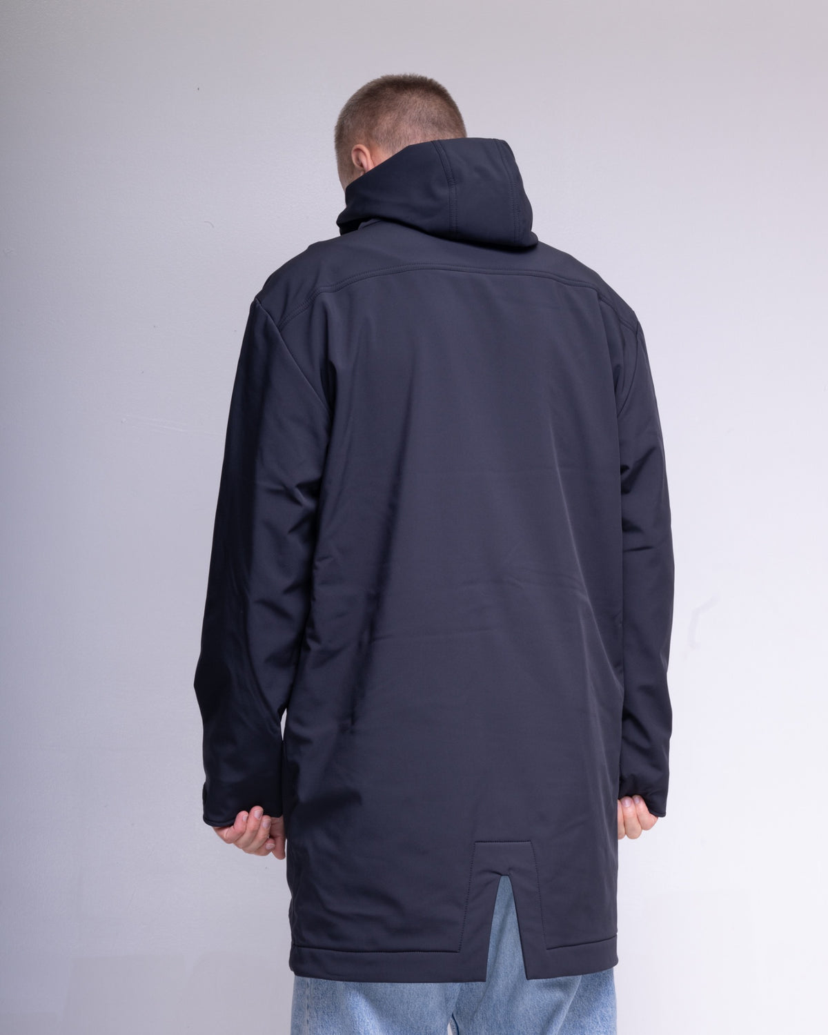 BeGrandfather fishtail merino softshell coat – view 5