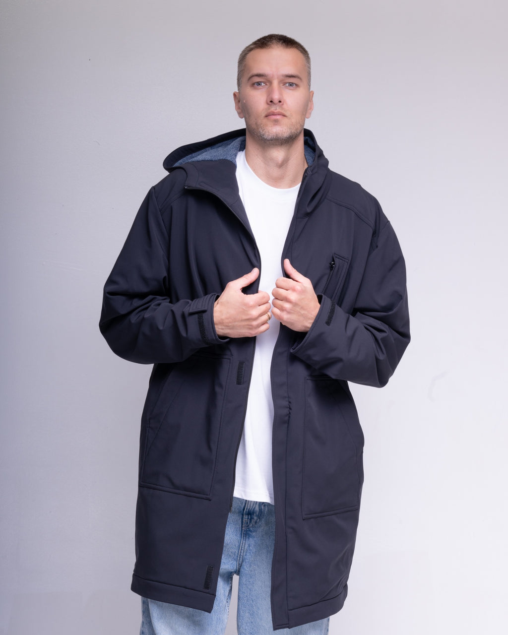 BeGrandfather fishtail merino softshell coat – view 12