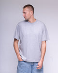 BeGrandfather grey melange stretch T-shirt – view 5